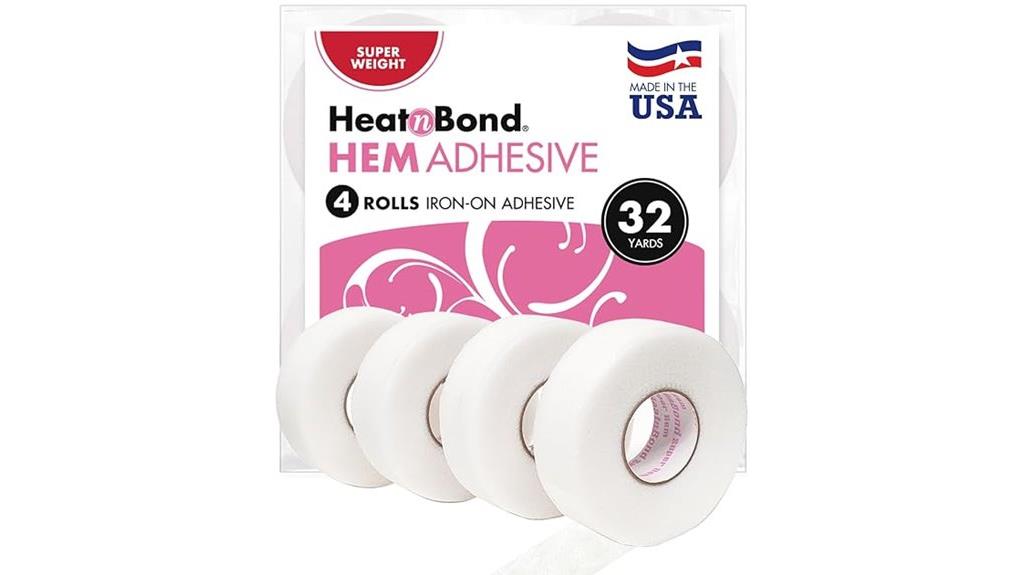 iron on hemming tape four pack