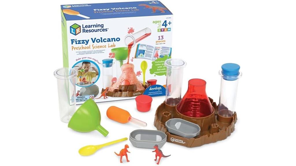 kids fizzy volcano science kit