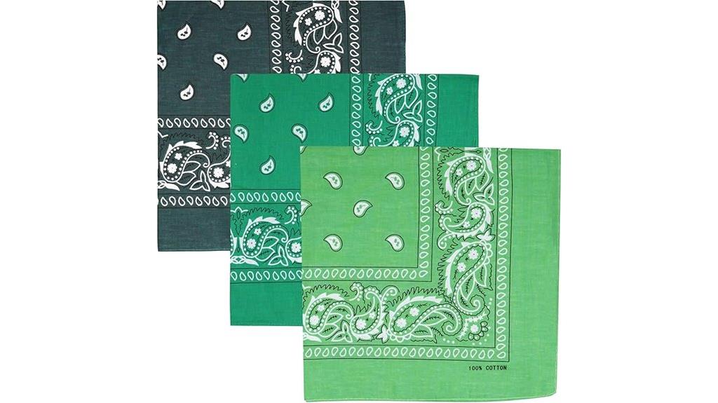 large cotton bandanas