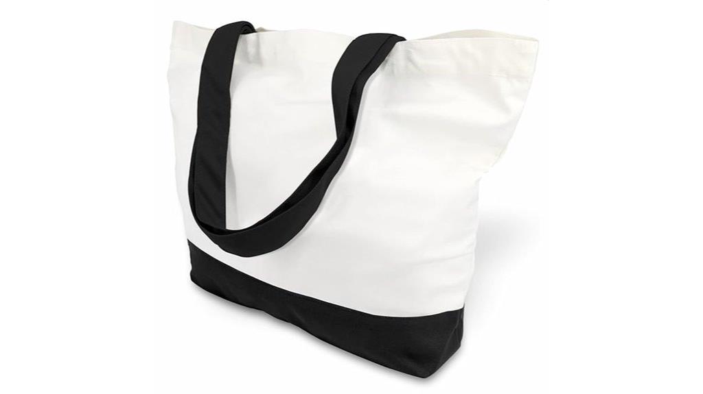large cotton tote bag