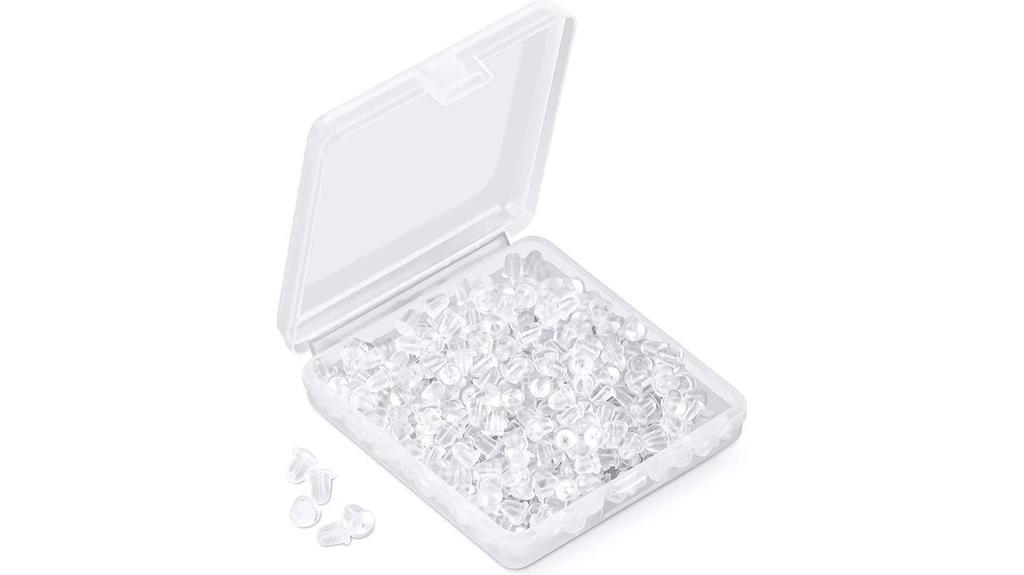 large pack of silicone backs