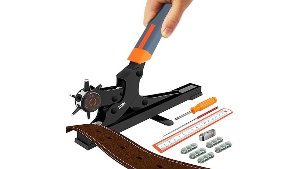 leather and fabric punch kit