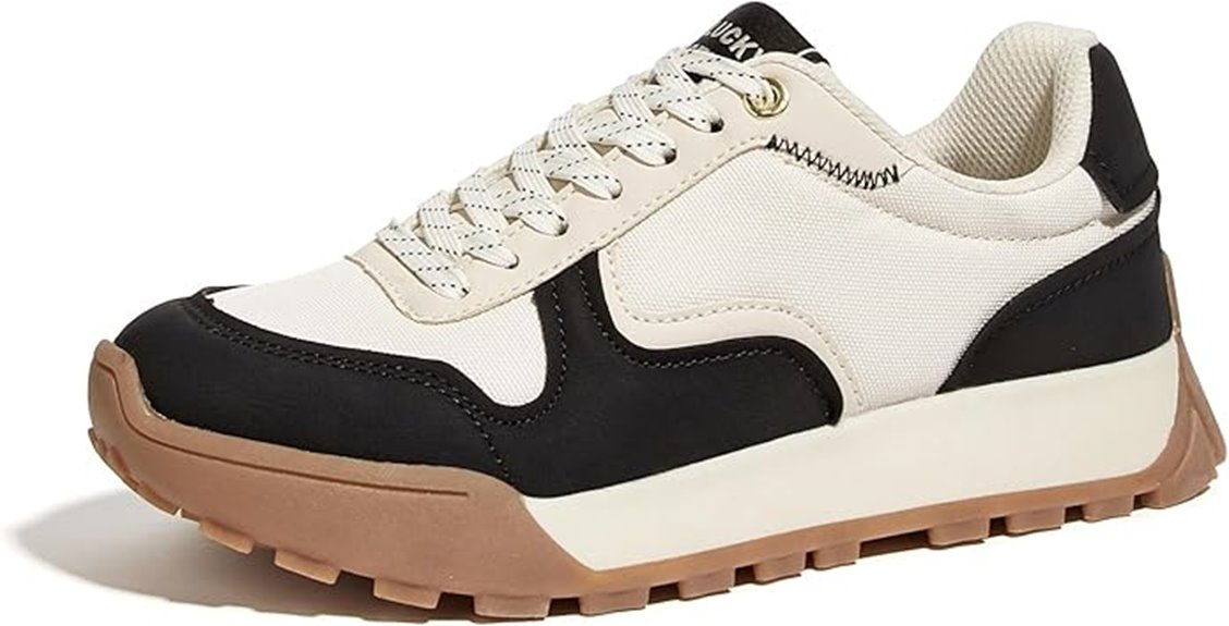 lucky step canvas sneakers