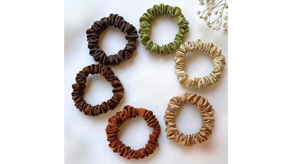 luxury satin hair accessories