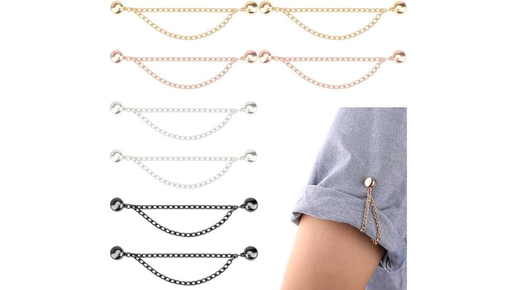 magnetic clothing clips set