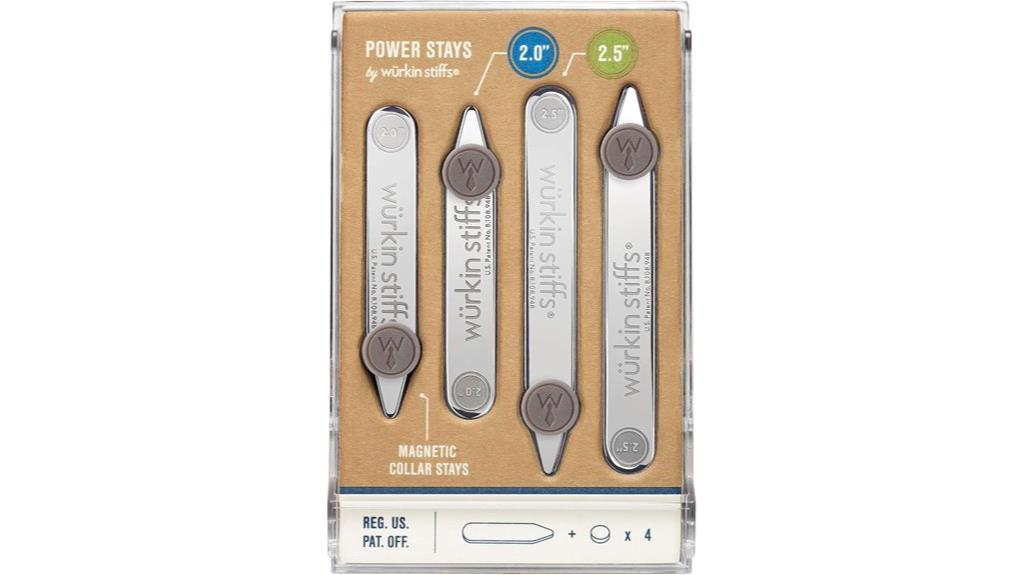 magnetic collar stays