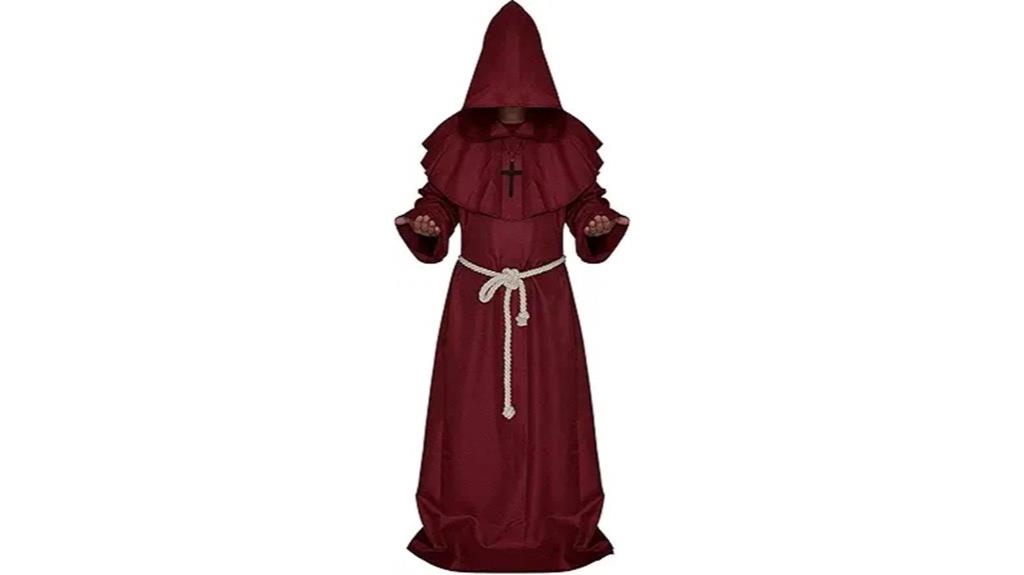 medieval monk costume robe