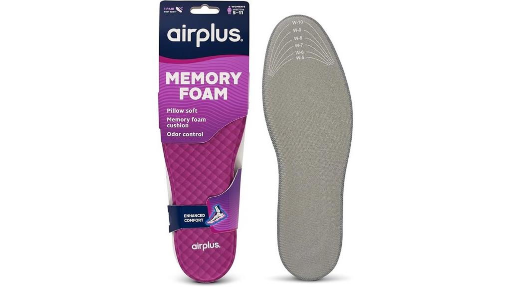 memory foam shoe insoles