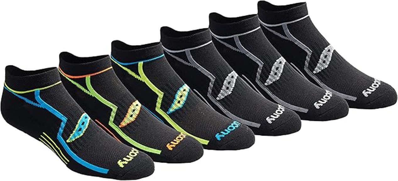 men s no show running socks