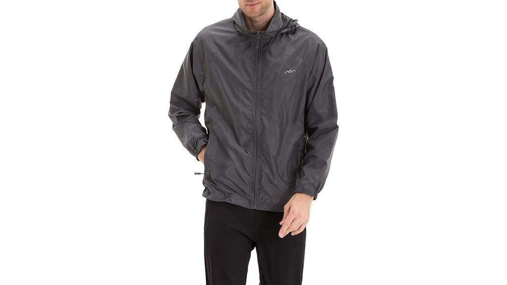 men s trail windbreaker jacket
