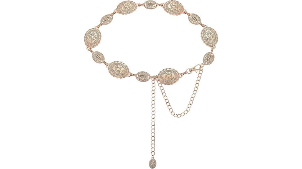 metal waist chain for women