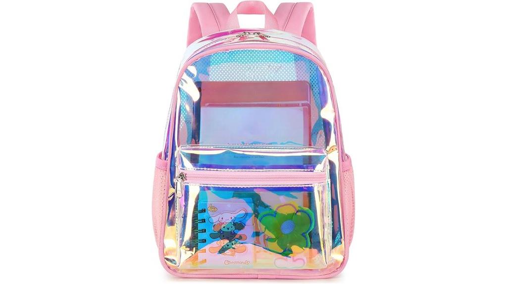 mini clear stadium backpack