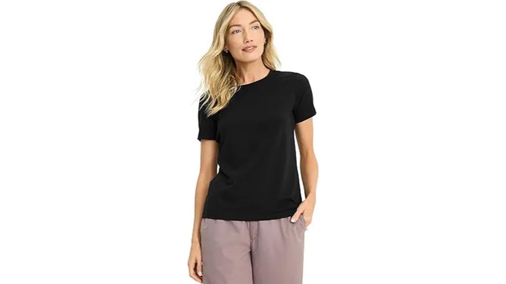 organic cotton athletic tee