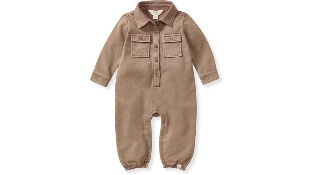 organic cotton baby jumpsuit