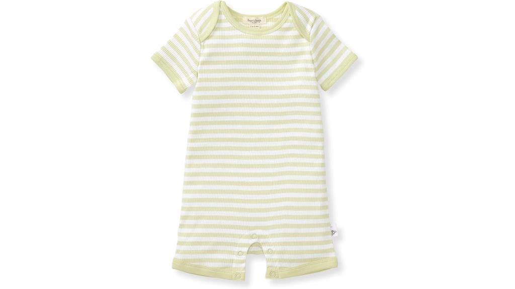 organic cotton baby rompers