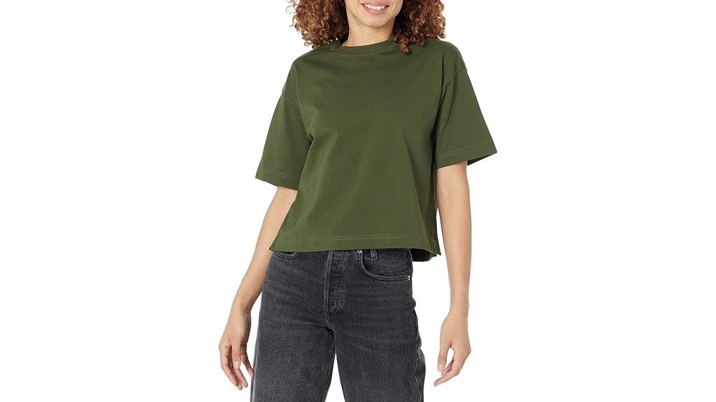 organic cotton boxy t shirt