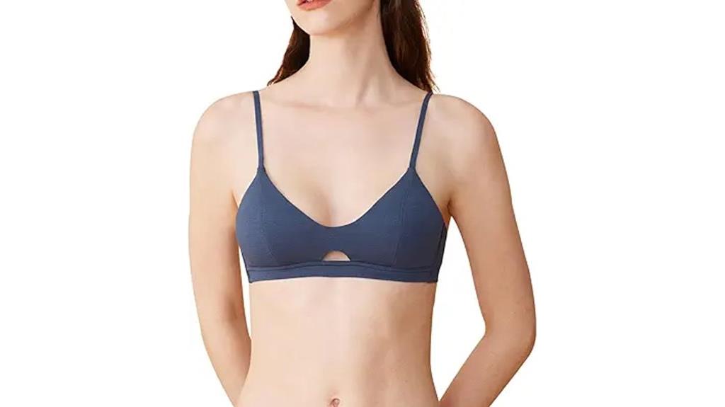 organic pima cotton bralette
