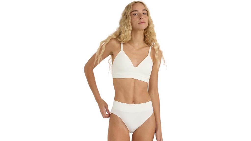 organic women s wireless bra