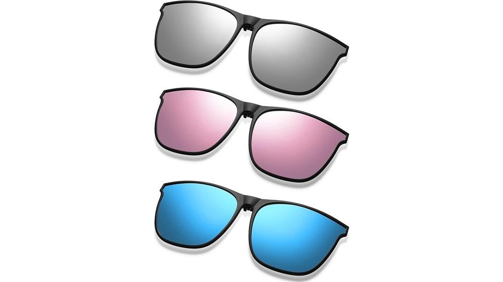 oversized polarized clip on