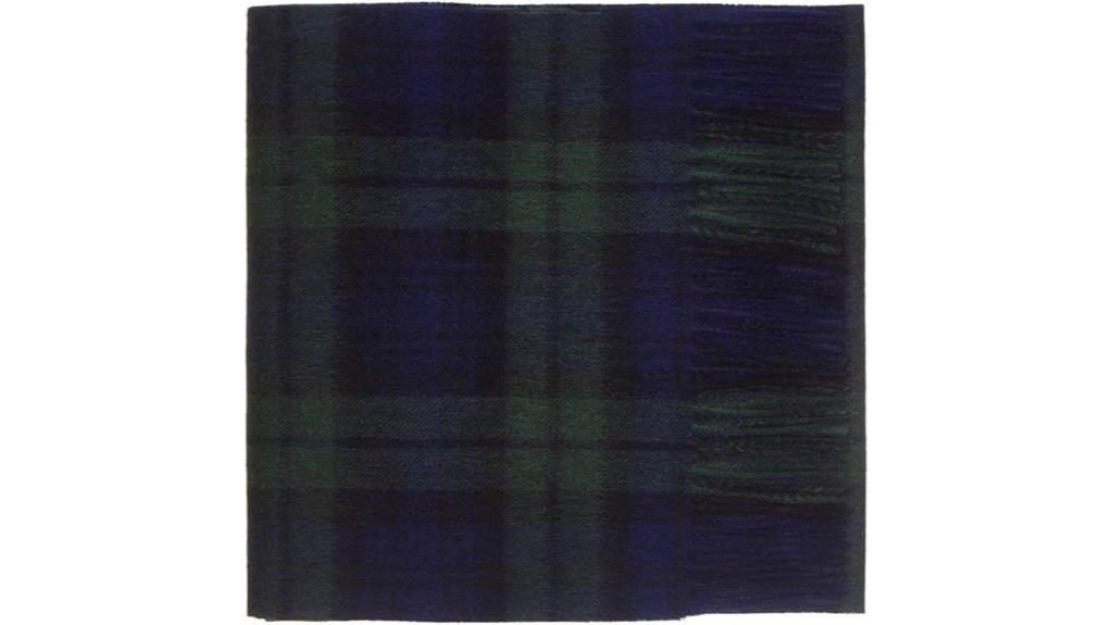 oxfords cashmere lambswool tartan