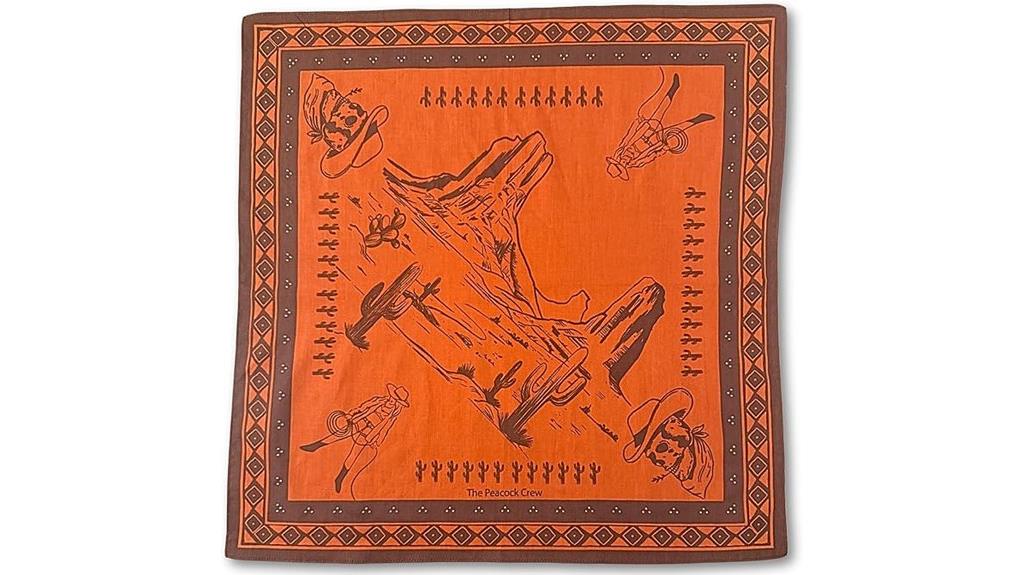 paisley cotton bandana