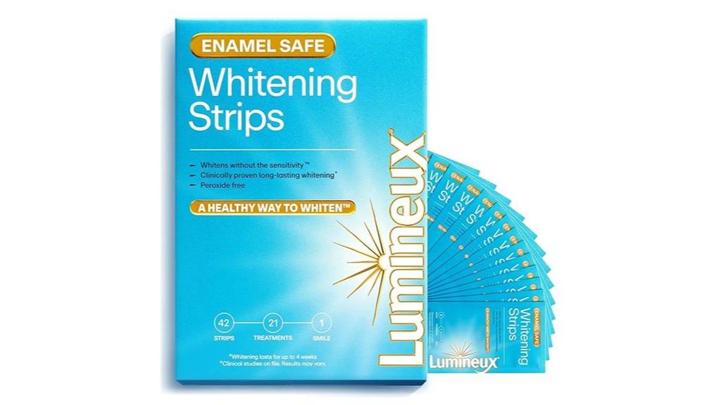 peroxide free whitening strips
