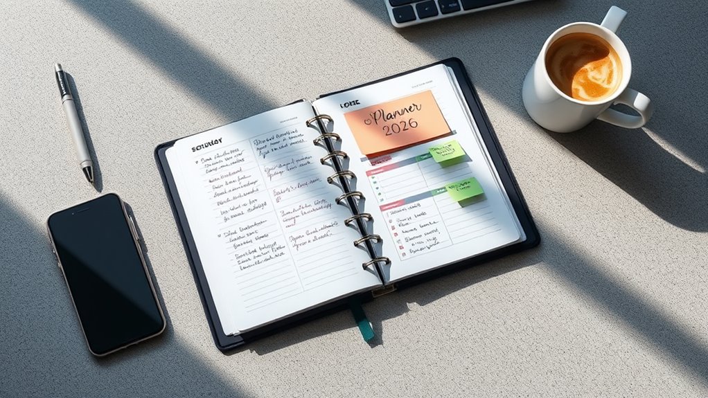 planner layout durability features