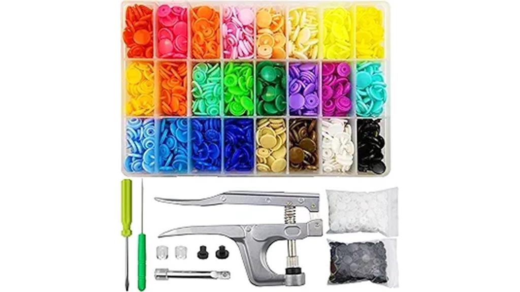 plastic snaps with pliers