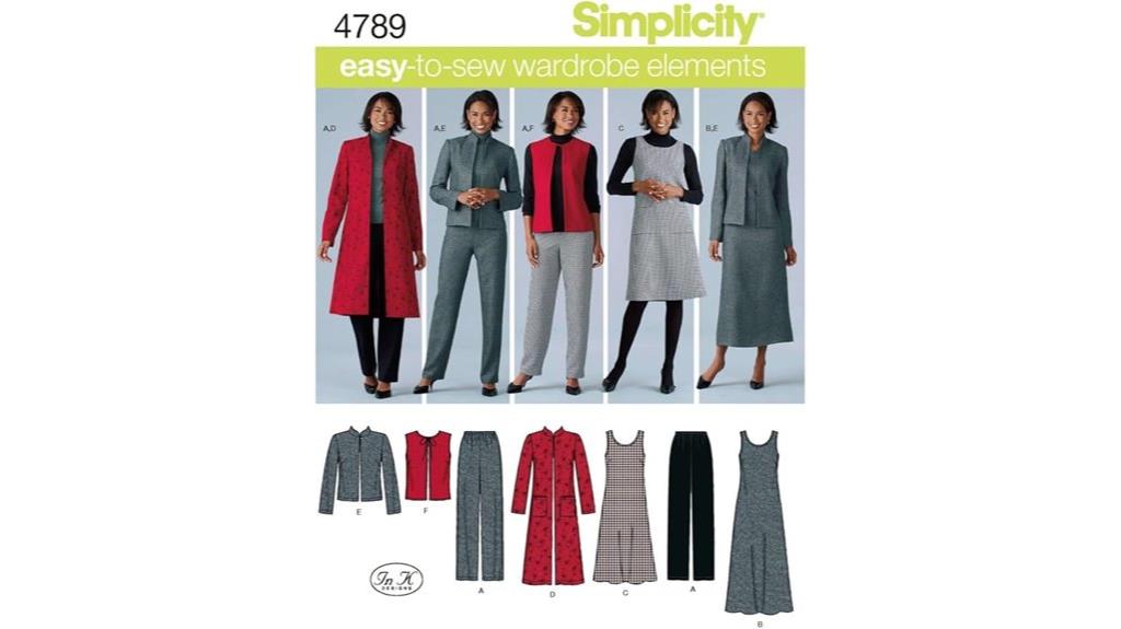 plus size women s sewing pattern