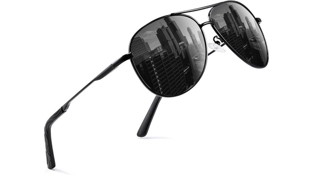 polarized aviator sunglasses