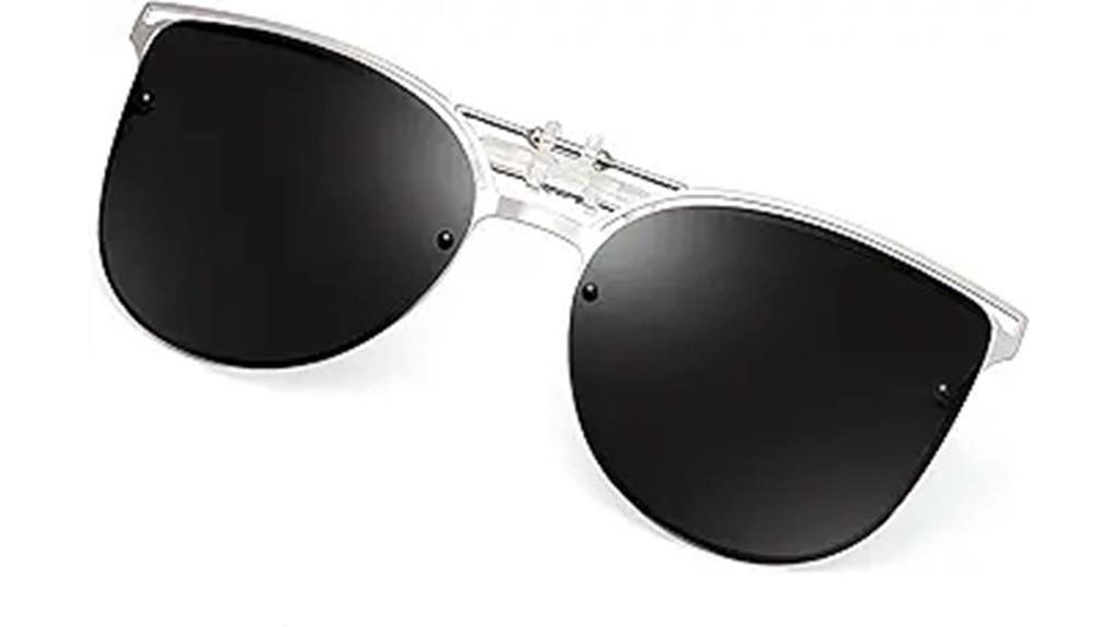 polarized clip on shades