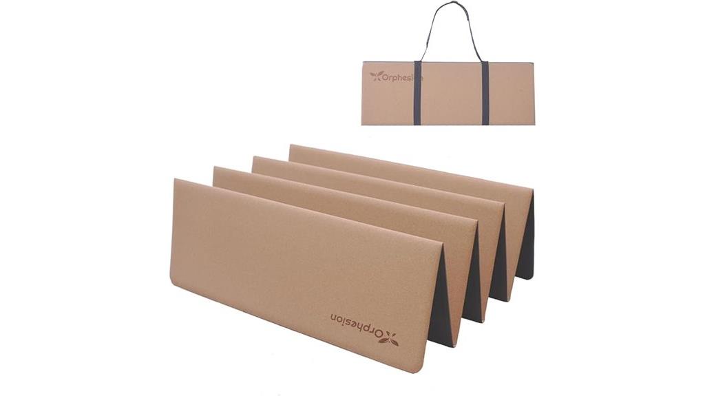 portable foldable yoga mat
