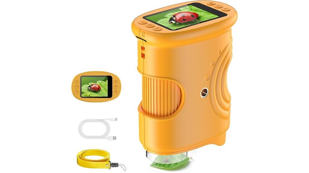portable kids digital microscope