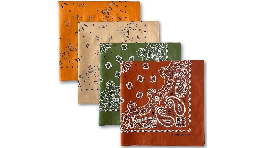 premium cotton bandanas pack