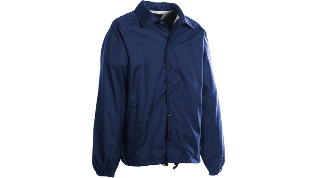 premium nylon windbreaker jacket