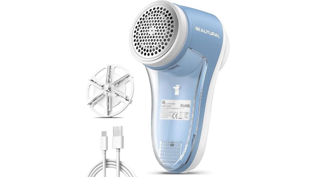 rechargeable clothes fabric shaver