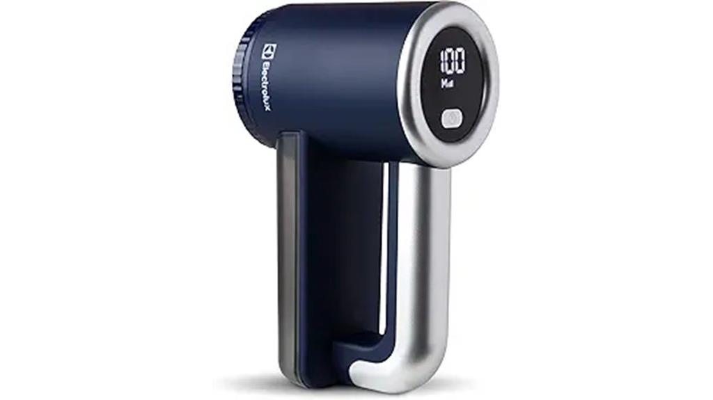 rechargeable fabric shaver with led