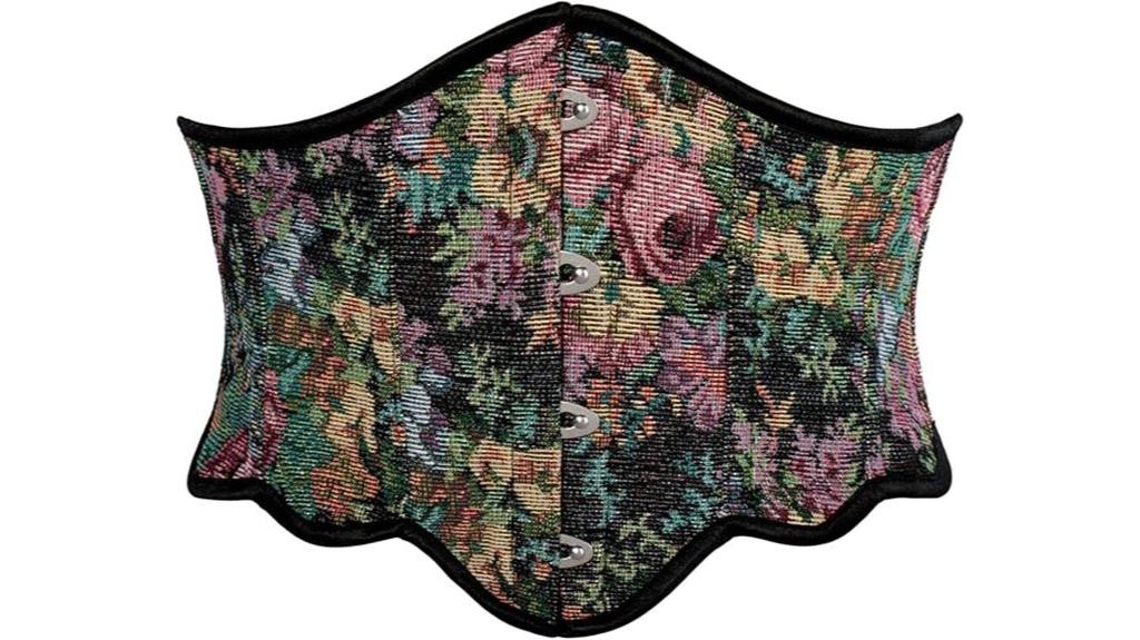 red gothic waist accessory