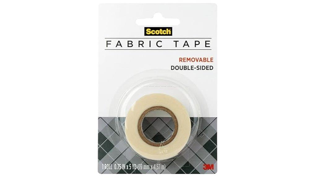 removable scotch fabric tape