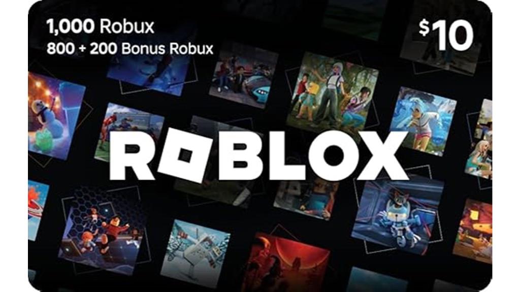 roblox 1000 robux gift