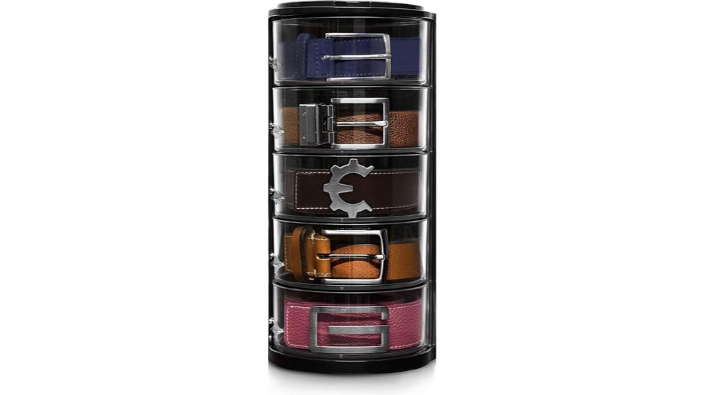 rotating belt and jewelry organizer