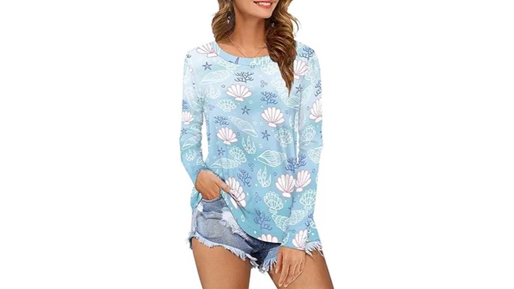 seaweed shells women s t shirt