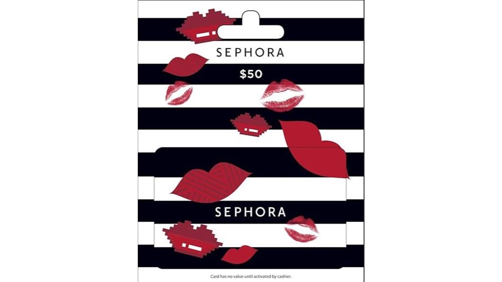 sephora 50 gift card