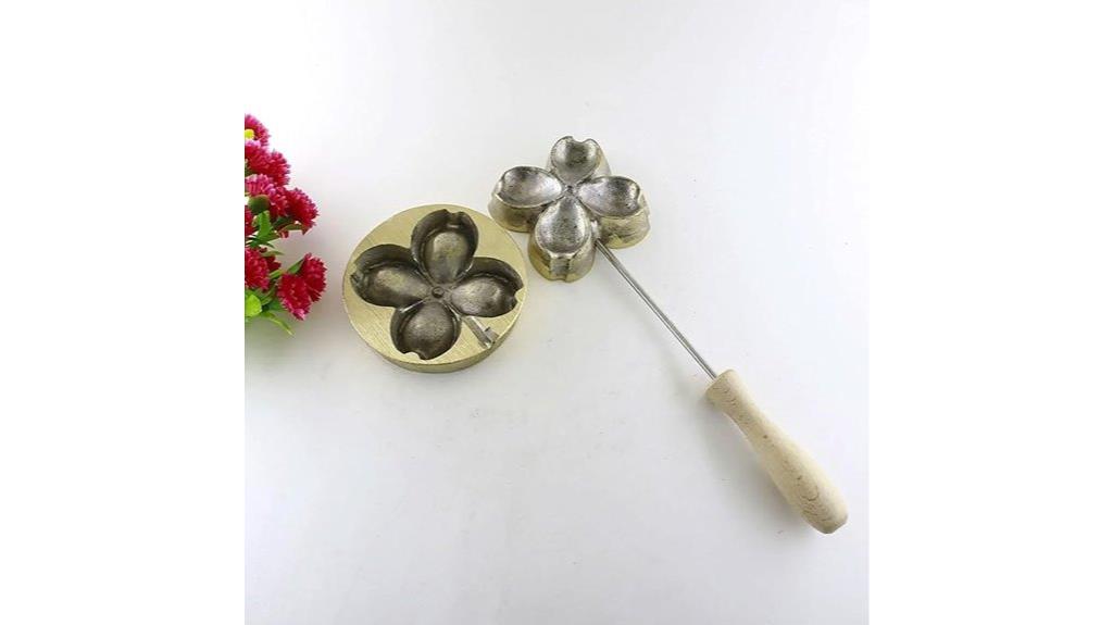 silk leather flower mould