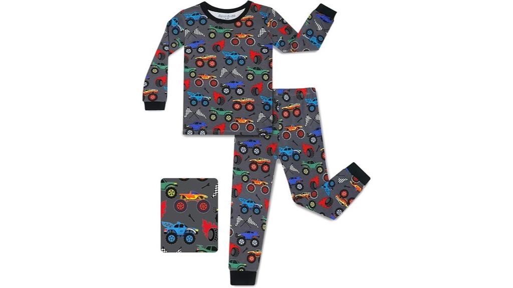 soft bamboo toddler pajamas