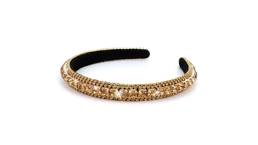 sparkly rhinestone hairband