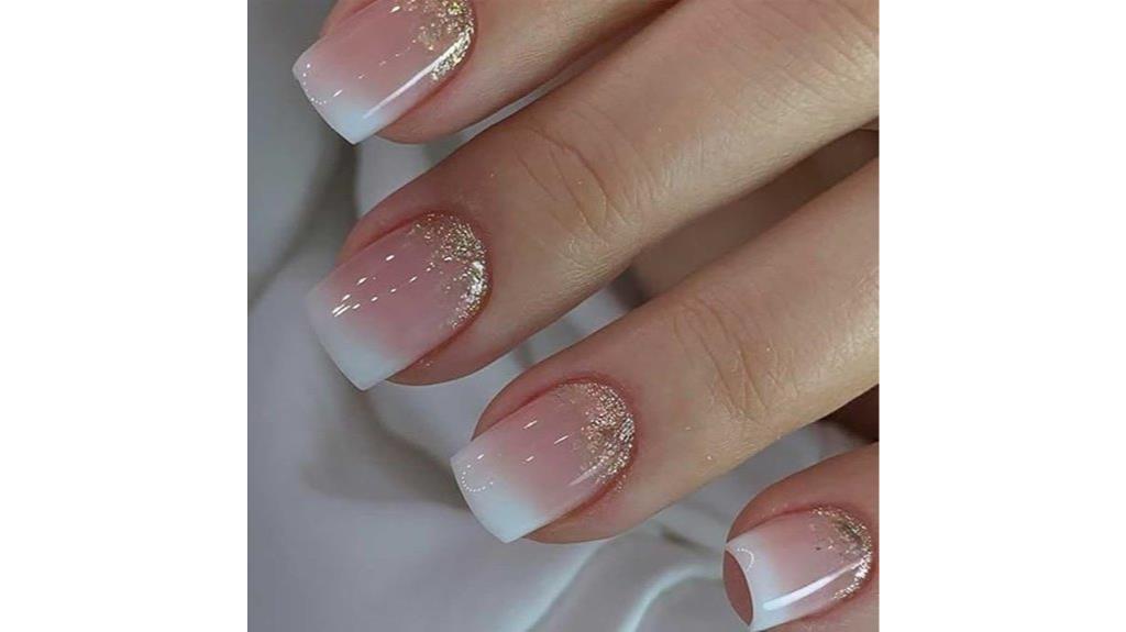 square ombre nail set