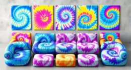 stylish comfort tie dye sets