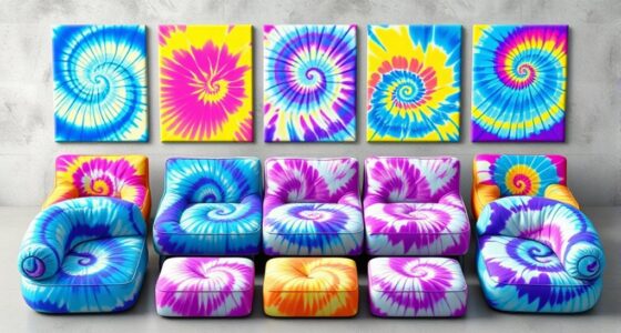 stylish comfort tie dye sets