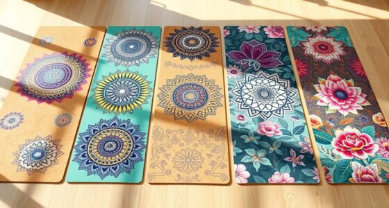 stylish cork yoga mats